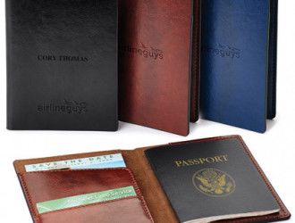 Promotional Passport Holders with Company Logo